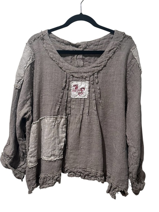 Magnolia Pearl Tops - Magnolia Pearl Linen Top